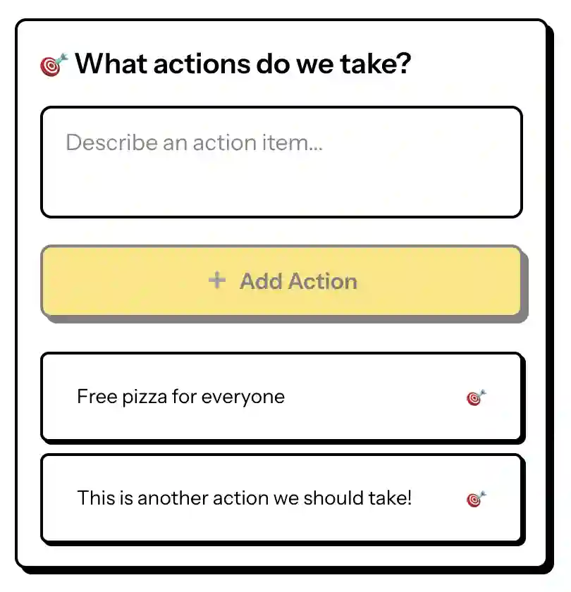 Taking action phase in Fast Retro
